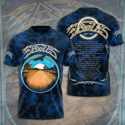 Eagles Band Album 3D T-Shirt
