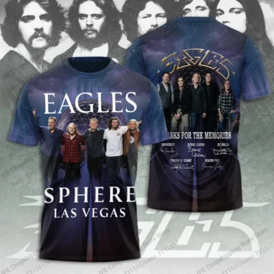 New Collection Eagles Band 3D T-Shirt