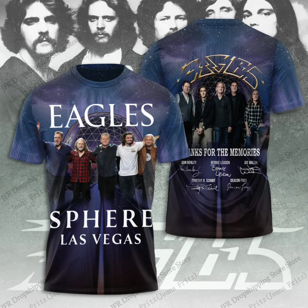 New Collection Eagles Band 3D T-Shirt