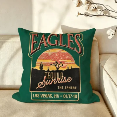 Hot Item Band Eagles Album Throw Pillow