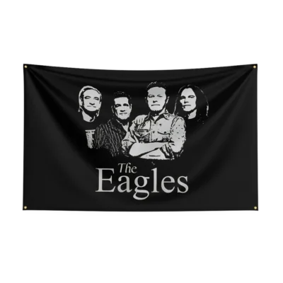 Rock Band Eagless Vintage Design Tapestry