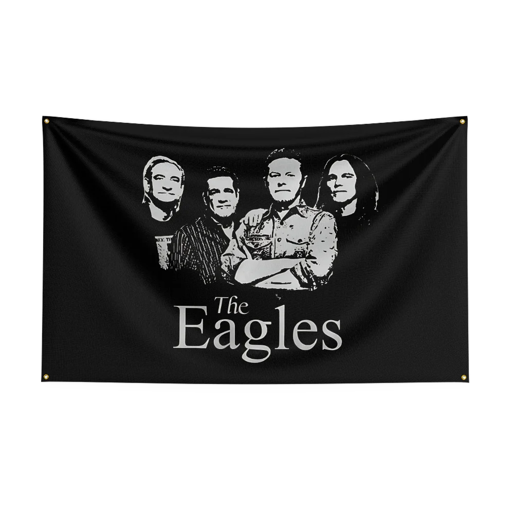 Rock Band Eagless Vintage Design Tapestry