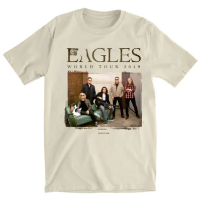 Best Selling Rock Eagles Band T- Shirt
