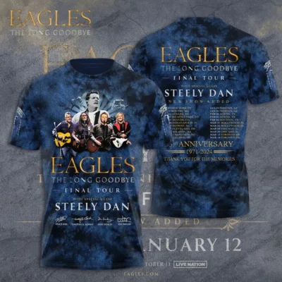 Eagles Band Exclusive  3D T-Shirt