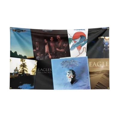 Rock Band Eagless Western-inspired Tapestry