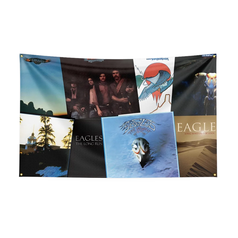 Rock Band Eagless Western-inspired Tapestry