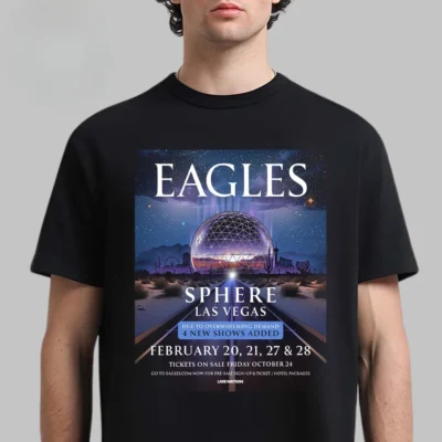 Hot Design Eagles Band Authentic T- Shirt