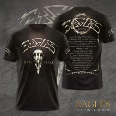 Collectible Eagles Band 3D T-Shirt