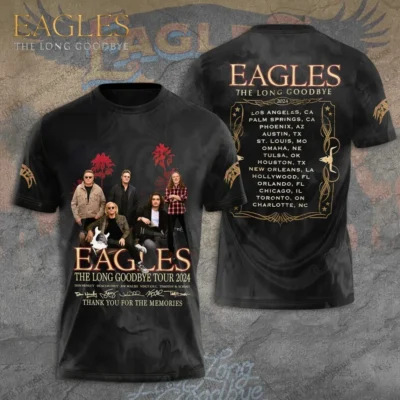 Eagles Band Western-inspired 3D T-Shirt