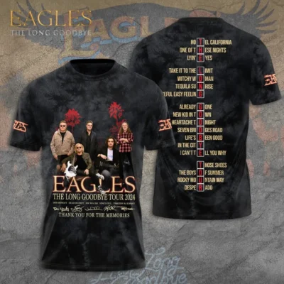 Best Selling Eagles Band 3D T-Shirt