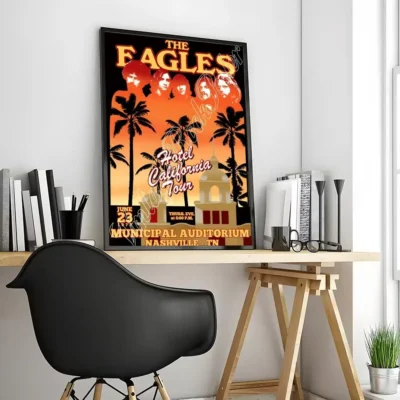 New Design The Eagles Band Wall Art