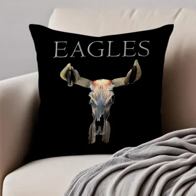 Rock Band The Eagles Exclusive Throw Pillow
